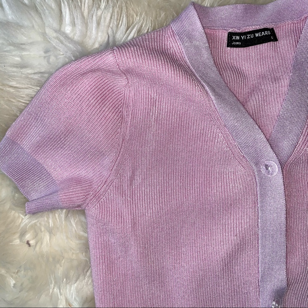 Pink Cardigan. - Picture 2 of 3